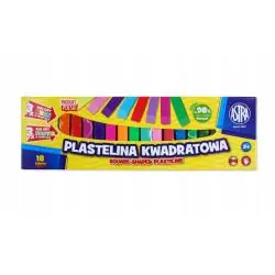 PLASTELINA 18 KOLORÓW NEONOWE I PASTELOWE ODCIENIE ASTRA