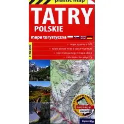 TATRY POLSKIE FOLIOWANA MAPA TURYSTYCZNA 1:30 000