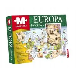 MAPPUZZLE EUROPA PAŃSTWA PUZZLE EDUKACYJNE MAPA EUROPY DEMART 5+