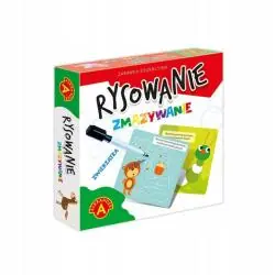 RYSOWANIE ZMAZYWANIE ZWIERZĄTKA 34 PLANSZE + PISAK ALEXANDER 5+