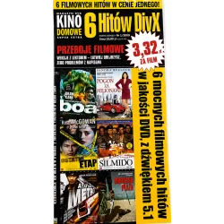 PAKIET 6 FILMÓW DIVX DVD KINO DOMOWE SUPER EXTRA 1/2009