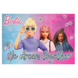 PODKŁADKA NA BIURKO A2 DWUSTRONNA BARBIE ST. MAJEWSKI