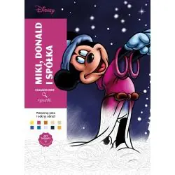 DISNEY. MIKI, DONALD I SPÓŁKA. ZAGADKOWE RYSUNKI. ART THERAPY. KOLOROWANKA ANTYSTRESOWA