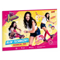 BLOK TECHNICZNY SOY LUNA A4 10 KARTEK