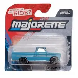 CHEVROLET C10 PREMIUM SHOWROOM CARS MODEL 1:64 METALOWY MAJORETTE 3+