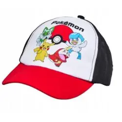 DZIECIĘCA CZAPKA Z DASZKIEM POKEMON 2+