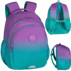 PLECAK SZKOLNY JERRY BLUEBERRY 2 KOMORY Z ORGANIZEREM COOLPACK