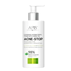 TONIK OCZYSZCZAJĄCY APIS ACNE-STOP Z ZIELONĄ HERBATĄ 300 ML