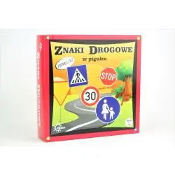 ZNAKI DROGOWE W PIGUŁCE GRA KARCIANA O RUCHU DROGOWYM ABINO 7+