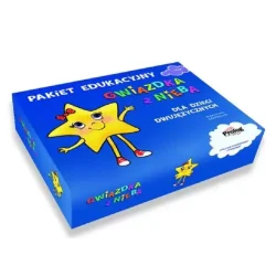 GWIAZDKA Z NIEBA NAUKA JĘZYKA POLSKIEGO DLA DZIECI 1–3 LAT KSIĄŻKA CD
