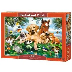 PUZZLE LETNI PRZYJACIELE 500 ELEMENTÓW CASTORLAND 9+