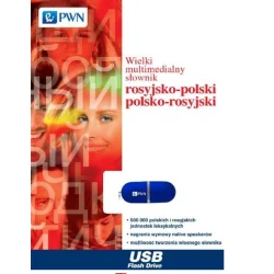 MULTIMEDIALNY SŁOWNIK ROSYJSKO-POLSKI PWN OXFORD NA PENDRIVE 300 000 HASEŁ
