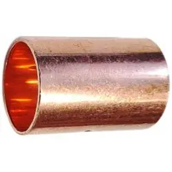 ZŁĄCZKA MUFA MIEDZIANA DO RUR 8 MM LUTOWANA SERIA 5000