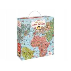 PUZZLE EDUKACYJNE CZUCZU ODKRYWCY MAPA ŚWIATA 300 ELEMENTÓW 7+