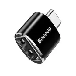 MINI ADAPTER OTG USB-C DO USB-A CZARNY CATOTG-01 BASEUS