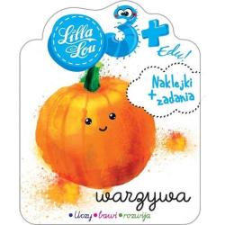 WARZYWA LILLA LOU. NAKLEJKI + ZADANIA 3+