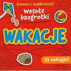 WESOŁE BAZGROŁKI WAKACJE 33 NAKLEJKI!