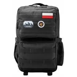 PLECAK MILITARNY A3049-1 39L CZARNY TAKTYCZNY SURVIVALOWY SEMI LINE