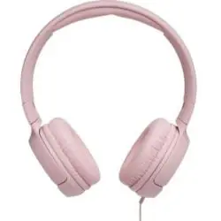SŁUCHAWKI PRZEWODOWE JBL TUNE 500 RÓŻOWE NAUSZNE PURE BASS 3.5 MM
