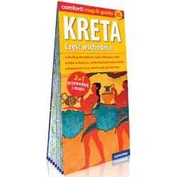 KRETA CZĘŚĆ WSCHODNIA 2W1: PRZEWODNIK I MAPA
