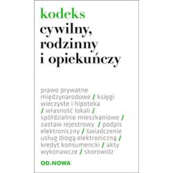 KODEKS CYWILNY RODZINNY I OPIEKUŃCZY 01. 2016