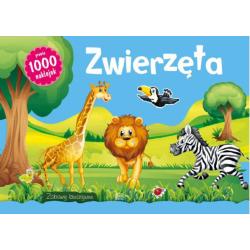 ZWIERZĘTA. ZABAWY KREATYWNE PONAD 1000 NAKELJEK