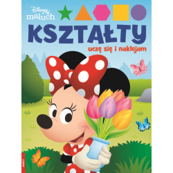 DISNEY MALUCH KSZTAŁTY UCZĘ SIĘ I NAKLEJAM