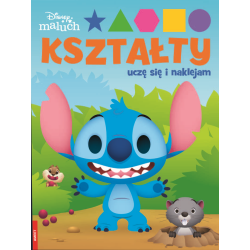 DISNEY MALUCH KSZTAŁTY UCZĘ SIĘ I NAKLEJAM