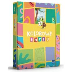 PAKIET KOLOROWE KARTY POZIOM B 5-LATKI