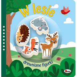 W LESIE. DREWNIANE FIGURKI