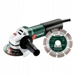 SZLIFIERKA KĄTOWA METABO WQ 1100-125 SET 1100 W 125 MM M-QUICK