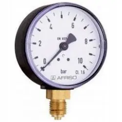 MANOMETR PODCIŚNIENIA AFRISO RF 100 D201 -1–0 BAR 100 MM G1/2B