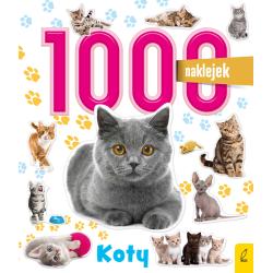 KOTY. 1000 NAKLEJEK