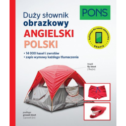 DUŻY SŁOWNIK OBRAZKOWY ANGIELSKI POLSKI