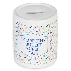 SKARBONKA DZIEŃ TATY PODRĘCZNY BUDŻET SUPER TATY
