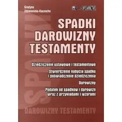 SPADKI, DAROWIZNY, TESTAMENTY