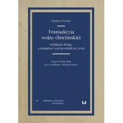 TRANSAKCYJA WOJNY CHOCIMSKIEJ