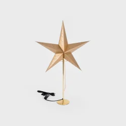LAMPKA ŚWIĄTECZNA GALLA STAND GWIAZDA 45 CM E14 NA PODSTAWIE HOMLA