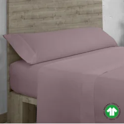 KOMPLET POŚCIELI QUTUN NEKTAR BAWEŁNA ORGANICZNA SATYNOWA 3 ELEMENTY 240 X 280 CM