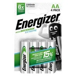 AKUMULATORKI ENERGIZER AA R6 2300 MAH NI-MH EXTREME 4 SZTUKI