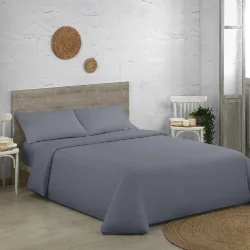 KOMPLET POŚCIELI QUTUN BAWEŁNA ORGANICZNA 4 ELEMENTY 250X280 CM