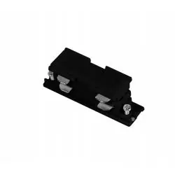 ŁĄCZNIK SZYNOWY PROSTY 3F LIGHT PRESTIGE CZARNY WEWNĘTRZNY