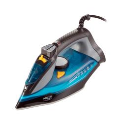 ŻELAZKO PAROWE 3000W CERAMICZNA STOPA UDERZENIE PARY 80 G/MIN ADLER AD5032