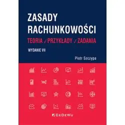 ZASADY RACHUNKOWOŚCI. TEORIA, PRZYKŁADY I ZADANIA