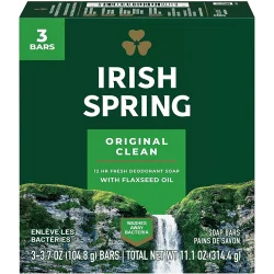 MYDŁO W KOSTCE IRISH SPRING ORIGINAL FRESH 105 G X 3 SZTUKI