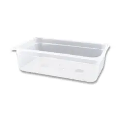 POJEMNIK Z POLIPROPYLENU DO ŻYWNOŚCI GN 1/1 530X325X150 MM SZRON