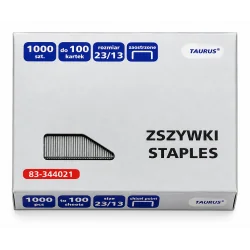 ZSZYWKI TAURUS 23/13 OPAKOWANIE 1000 SZTUK