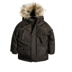 KURTKA ZIMOWA CHŁOPIĘCA PARKA ZIELEŃ KHAKI 158 CM COOL CLUB