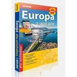 EUROPA ATLAS SAMOCHODOWY 1:800 000