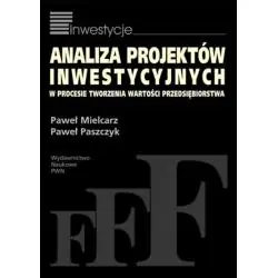 ANALIZA PROJEKTÓW INWESTYCYJNYCH W PROCESIE TWORZENIA WARTOŚCI PRZEDSIĘBIORSTWA